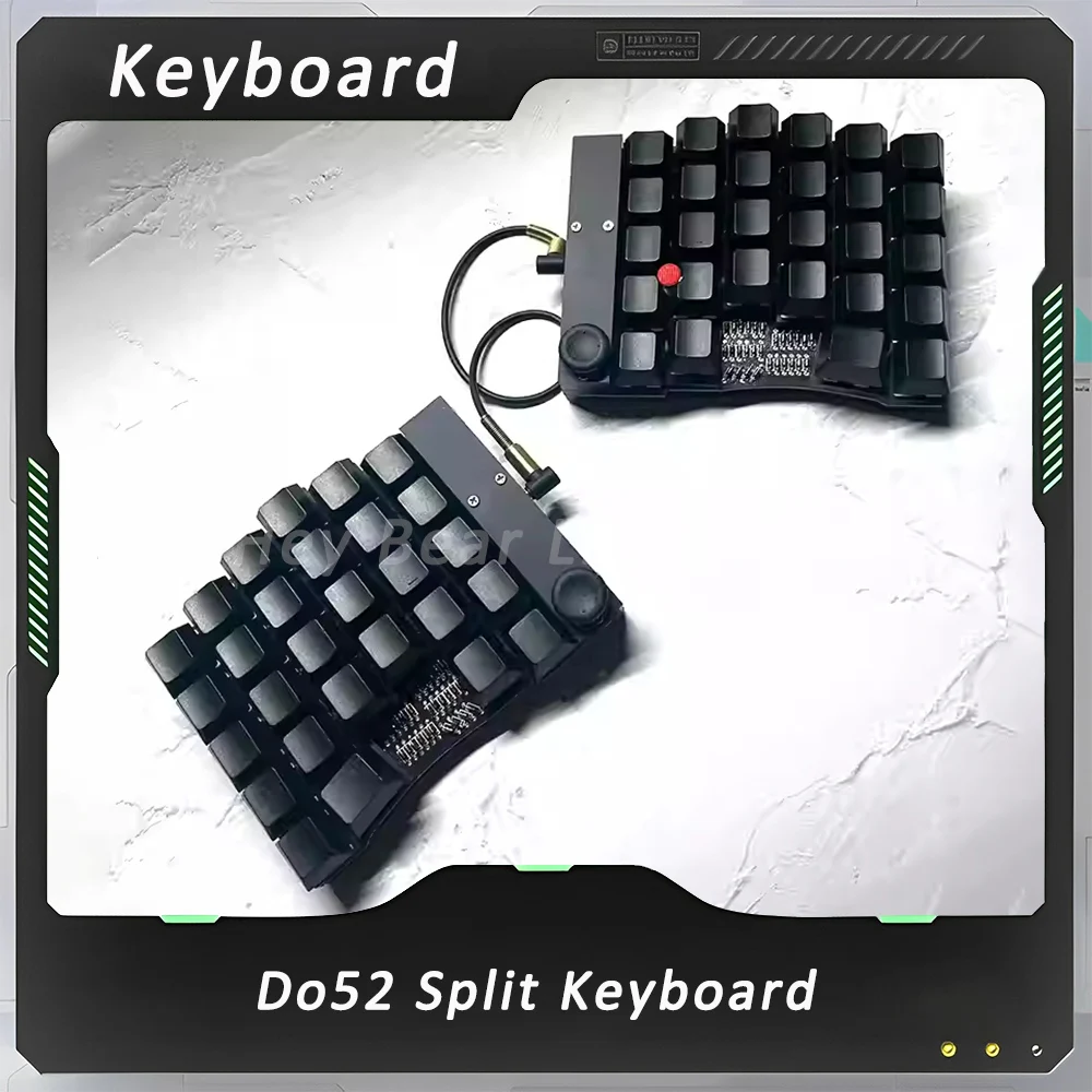 Do52pro Split Keyboard Do52 Mechanical Keyboard Split Keyboard 40% Diy Mini custom Keyboard Thinkpad Pointing Rod Keyboards Pc