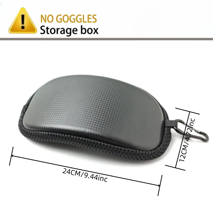 2024 حافظة نظارات التزلج حقيبة نظارات التزلج حافظة نظارات التزلج صندوق تخزين متعدد الوظائف نظارات واقية معدات نظارات التزلج