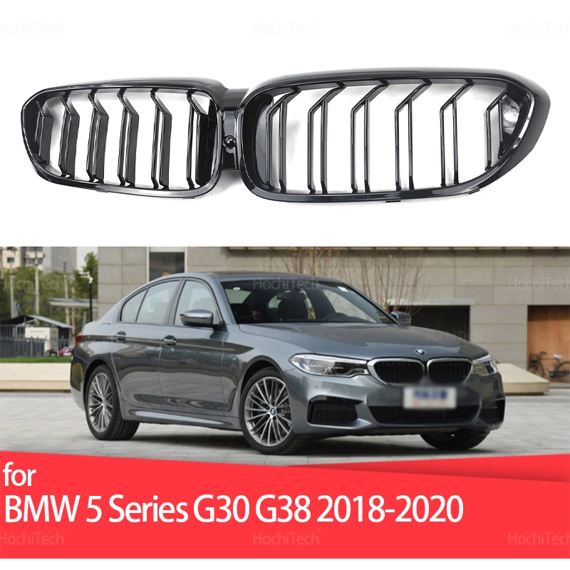 

Для BMW 5 серии G30 G31 G38 525I 530I 540I 550I 2016 2017 2018 2019 аксессуары гоночная решетка глянцевый черный автомобильный стиль