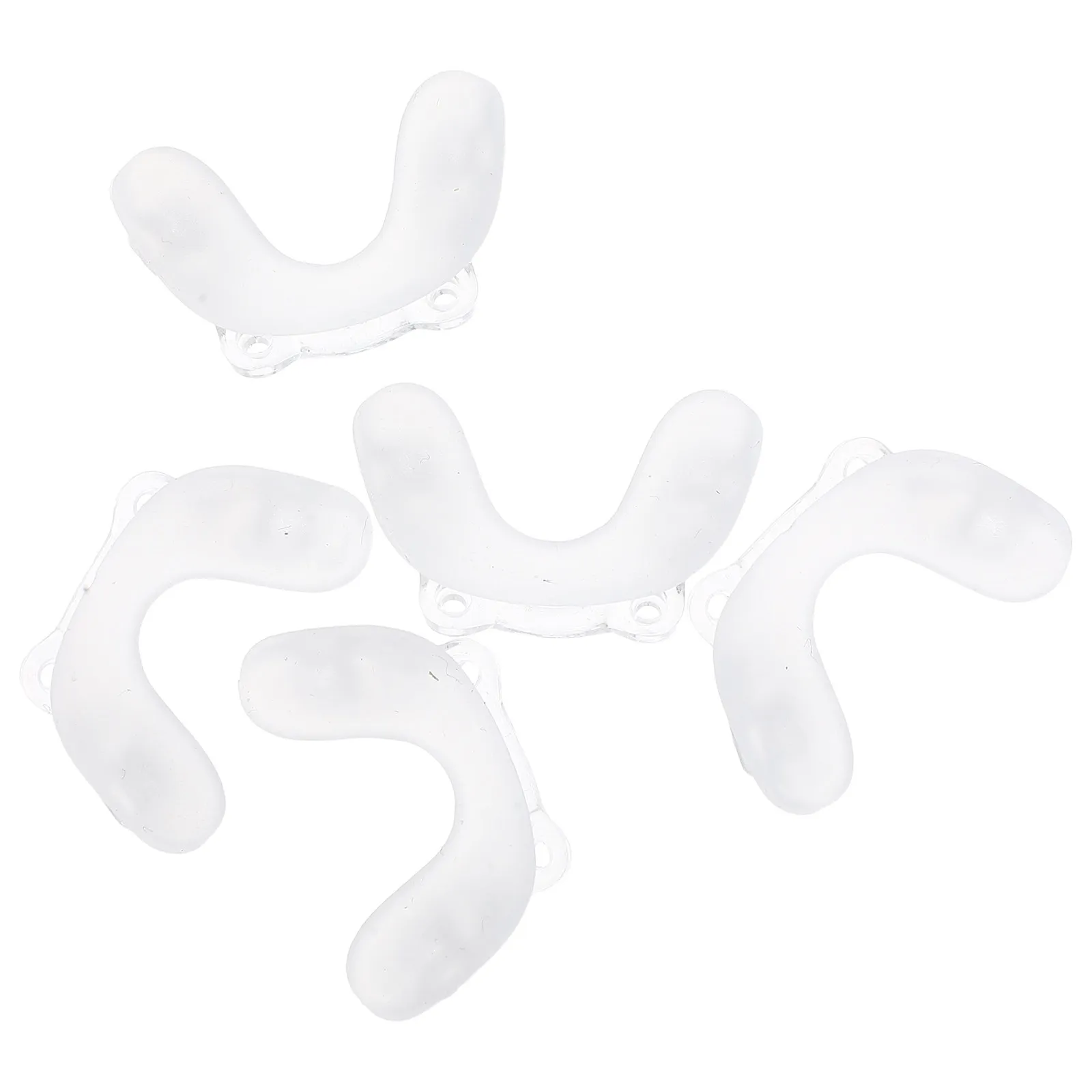 

5Pcs Kids Eyeglass Nose Pads Soft Silicone U-Shaped Anti-Slip Matte Finish Nose Bridge Cushions for Children Glasses Sunglasses