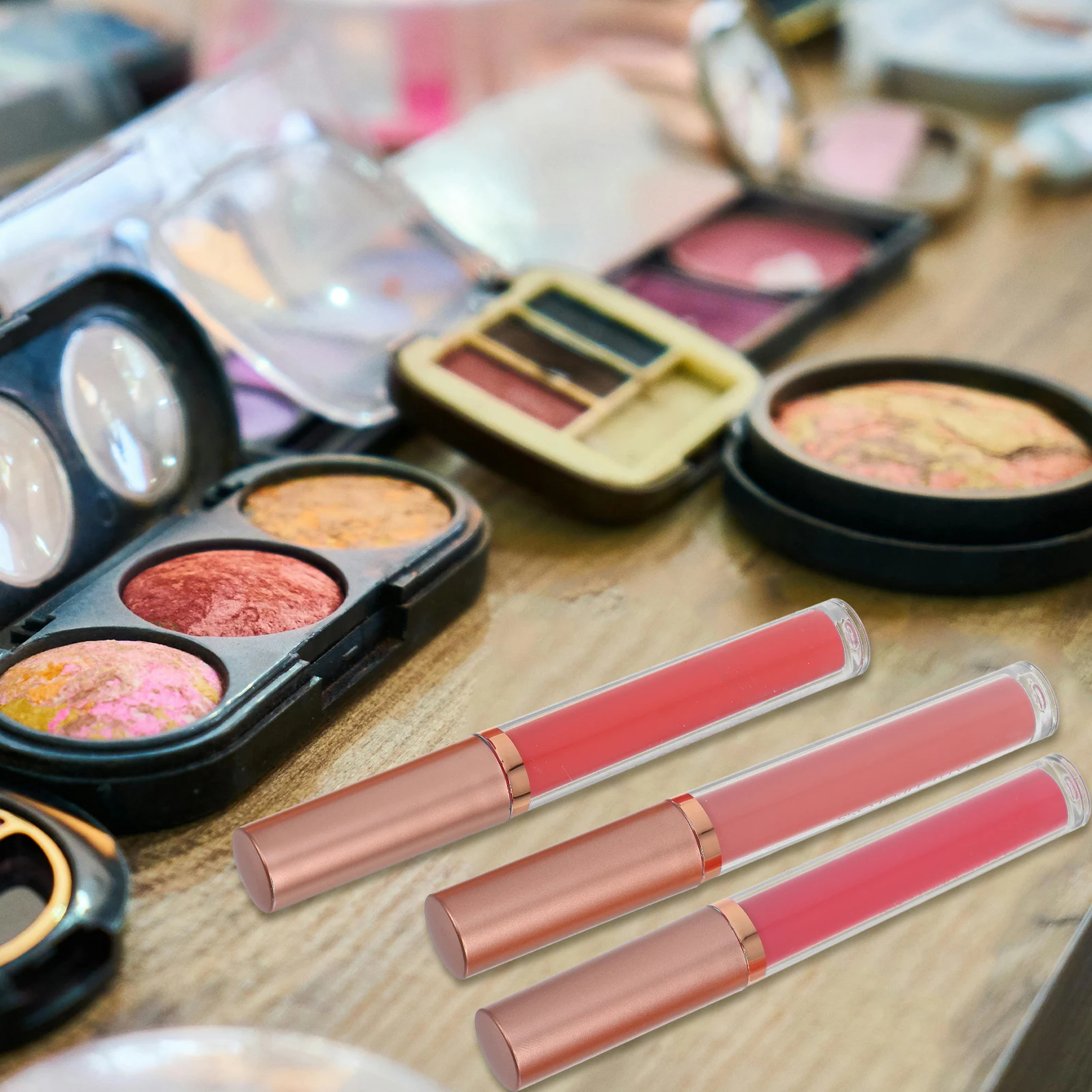 3-delige Matte Glazuur Set Langdurige Waterdichte Non-stick Tinten Vlek Voor Vrouwen Meisjes Glanzend Getinte Lippenbalsem Lippenstift Make-up Kit