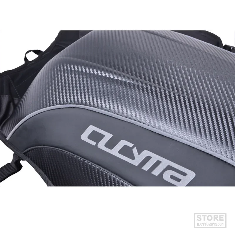 New CUCYMA Motorcycle Bag Waterproof  Backpack Carbon Fiber Motocross Racing Riding Helmet  Motorbike 