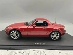 Autoart 1:18 MX5 2006 Red JDM Simulation Limited Edition All Open Alloy Metal Static Car Model Toy Gift