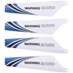 Syma-cuchillas de repuesto para helicóptero rotor rc S107, 4 piezas, azul