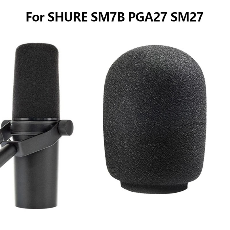 1PC for SM7B PGA27 SM27 condenser microphones- as a pop filter for the microphones New Foam Microphone Windscreen 