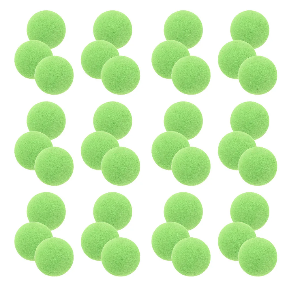 100 pcs EVA Foam Balls Soft Sponge Shooter Game Toy Indoor Outdoor Family Sports Carnival Agility Practice