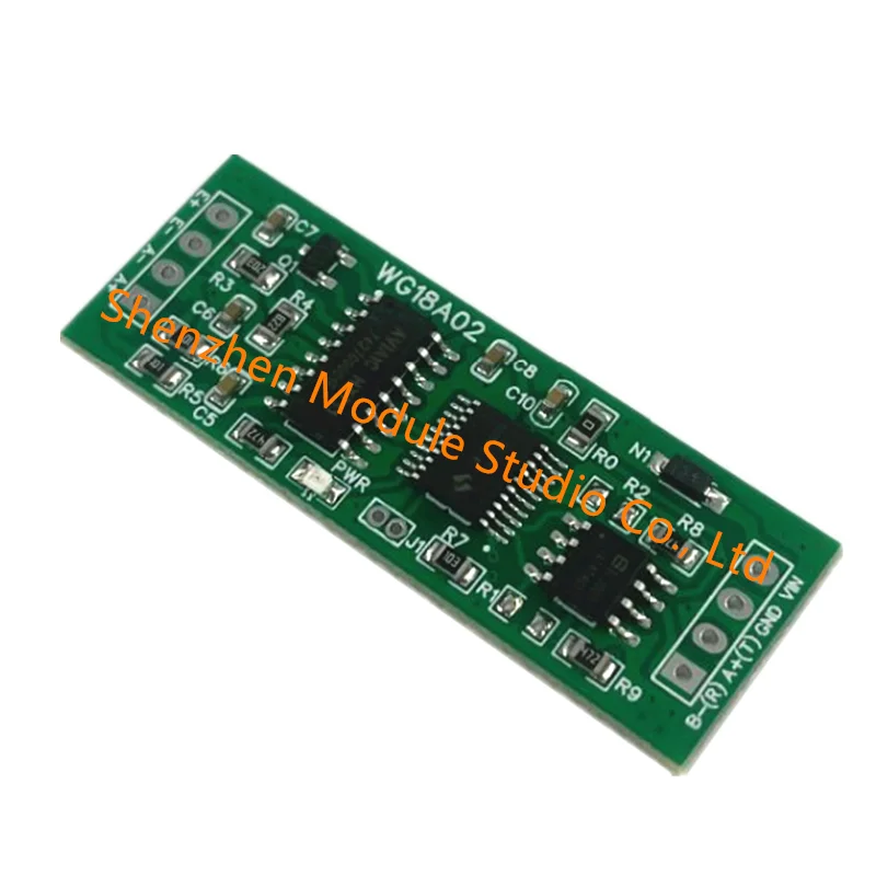 5PCS WG18A02 DC 5V 12V RS485 UART Modbus RTU HX711 Pressure Weight Sensor Electronic Scale Module for PLC Configuration Software