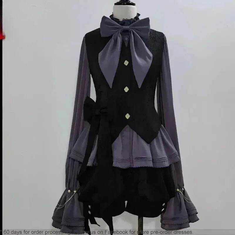 

Предварительный заказ на 2025 год. Жилет Ouji Lolita / Короткие брюки / Блузка от Princess Chronicles ~ Rabbit Run 2.0 2025x; 8 дюймов, 6;