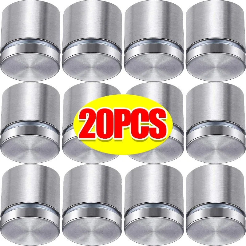 

10/20PCS Display Stand Mounting Bolt Glass Fasteners Holder Advertisement Standoffs Pin Billboard Fixing Screws Fixed Nails Pins