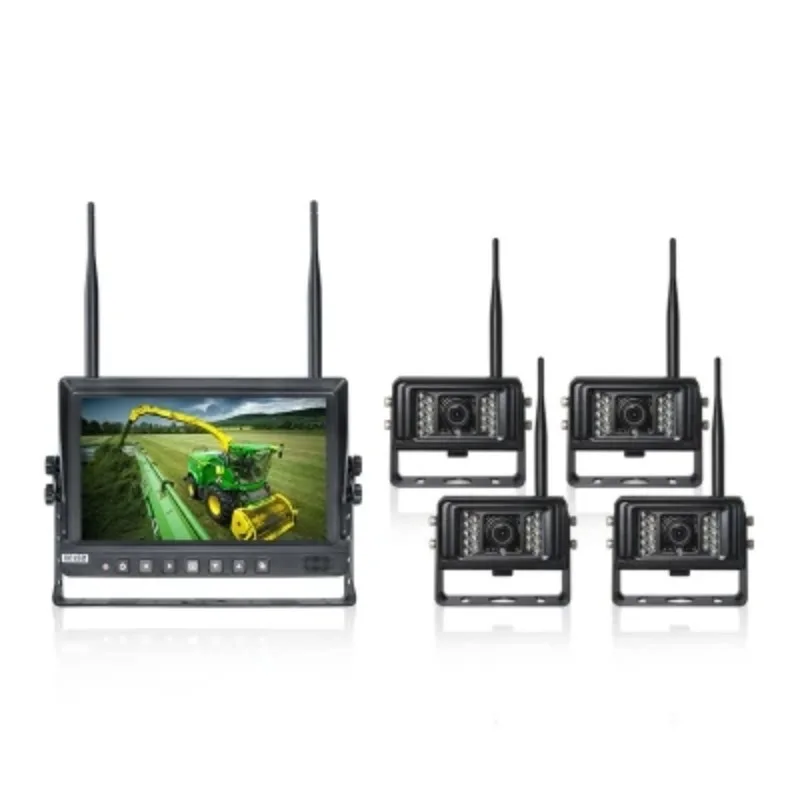 IP69K Dustproof Wireless Backup Camera 1080P With IR Night Vision - Excavators & Loaders
