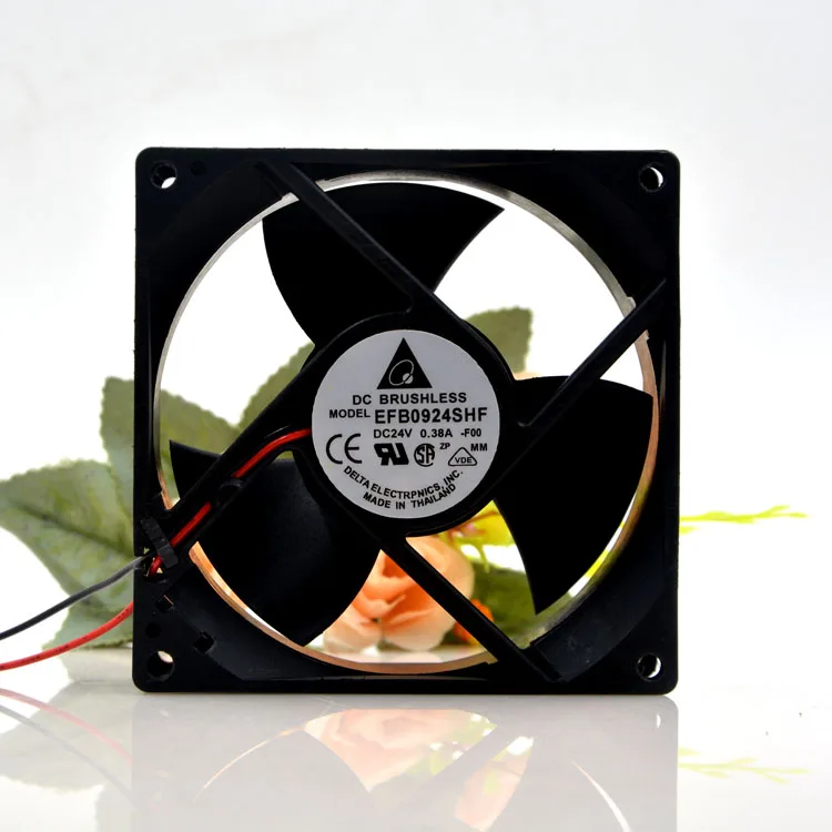 

НОВЫЙ ОРИГИНАЛЬНЫЙ EFB0924SHF 24 В 0,38 А 9032 90x90x32 мм Радиатор охлаждающего вентилятора