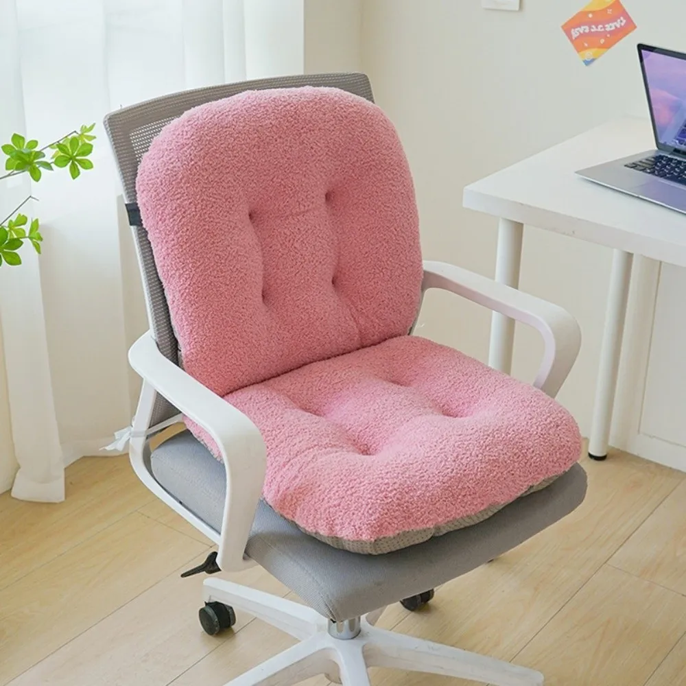 

with Back Support Chair Cushion Soft Ergonomic Seat Pad High Elasticity Anti-Slip Waist Support Cushion Home Office Use
