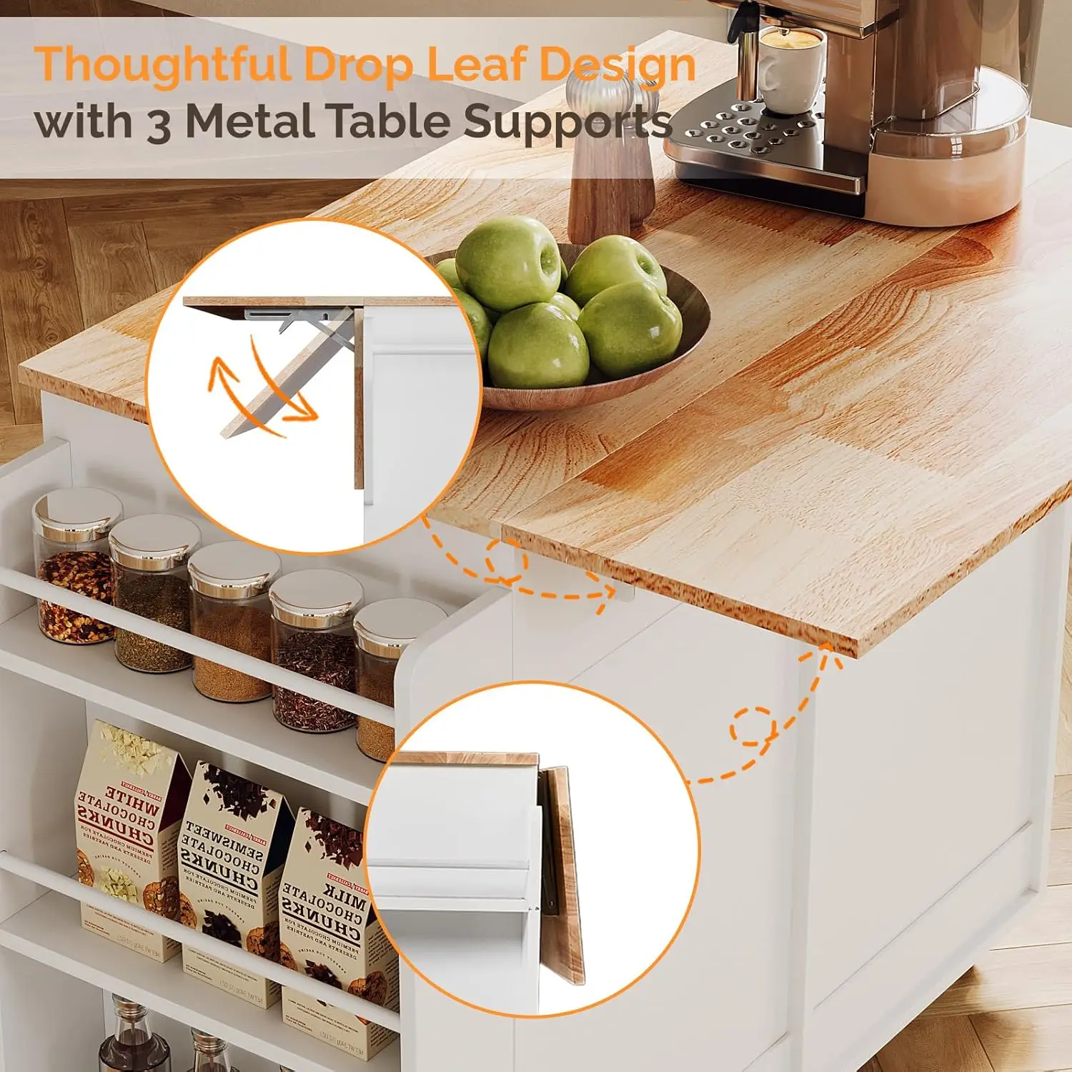 Thumbnail 4 - #6 Top 20 Rolling Kitchen Islands Worth Buying In 2026