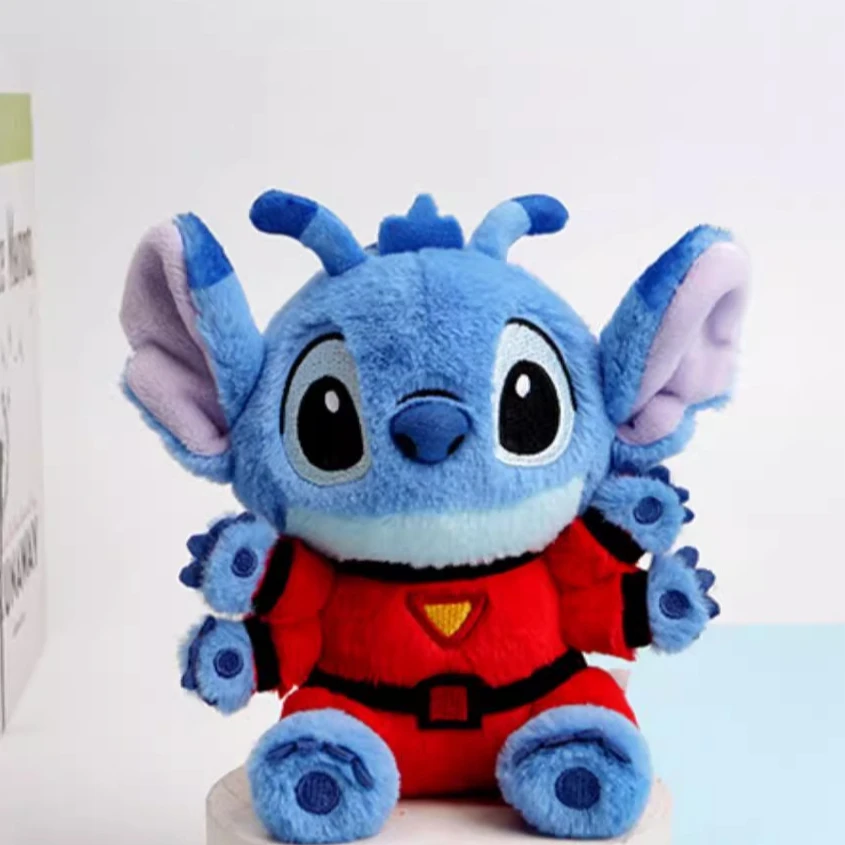 Potdemiel Disney Stitch Pluche Pop Sleutelhanger Anime Cartoon Stitch Knuffels Gevulde Pop Zacht Student Speelgoed Tas Hanger Paar Gift