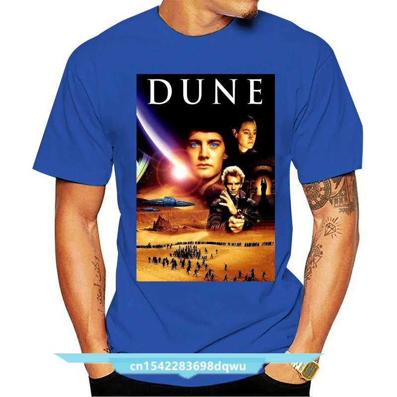 

Dune Movie Men'S Tshirts Streetwear Harajuku Tshirt Gym T Shirts Black Of White Tee Shirt Black Top