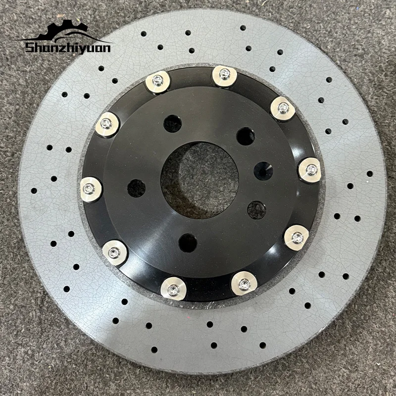 Auto Carbon Ceramic Rotor CCB Brake Disc Brakes Caliper Customizable size Disc For JEEP Wrangler Grand Cherokee Gladiator