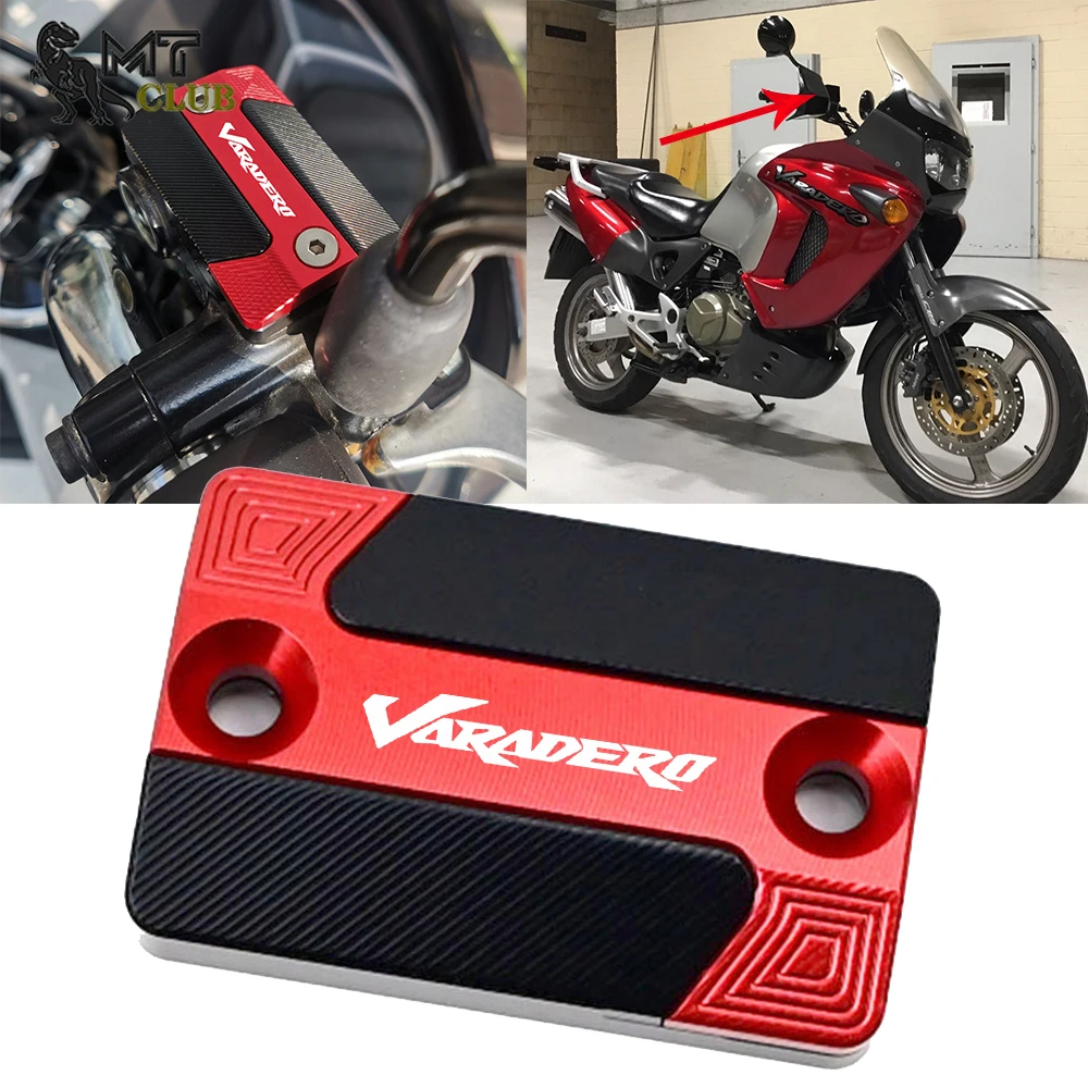 New For HONDA Varadero XL1000 XL125 XL 1000 125 V Motorcycle CNC Accessories Front Brake Clutch Fluid Reservoir Tank Cover Cap