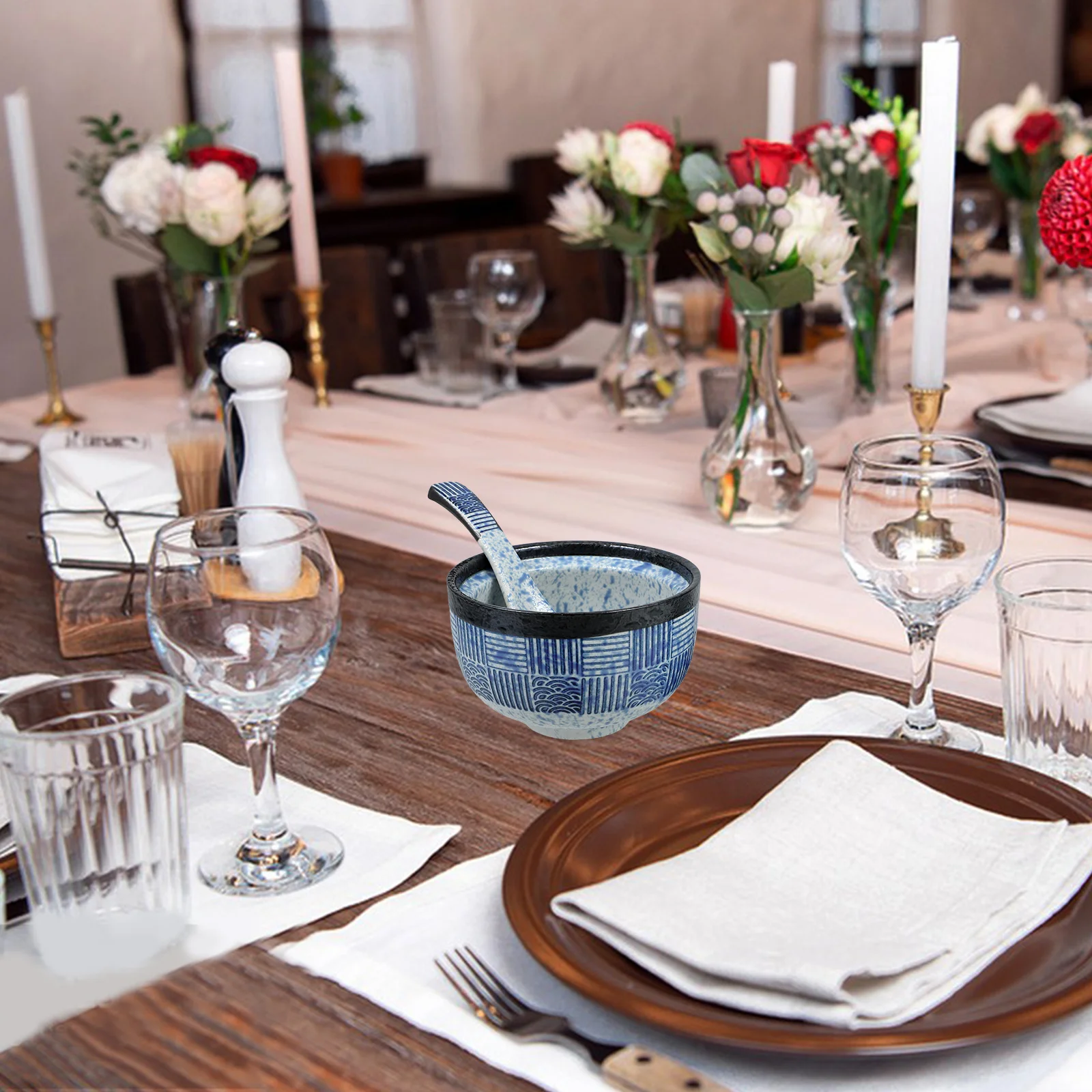 

1Set Ceramic Japanese Soup Bowl Small Miso Soup Serving Bowl Ideal for Restaurant Home Use Rice Bowls Ceramic Rice Bowls