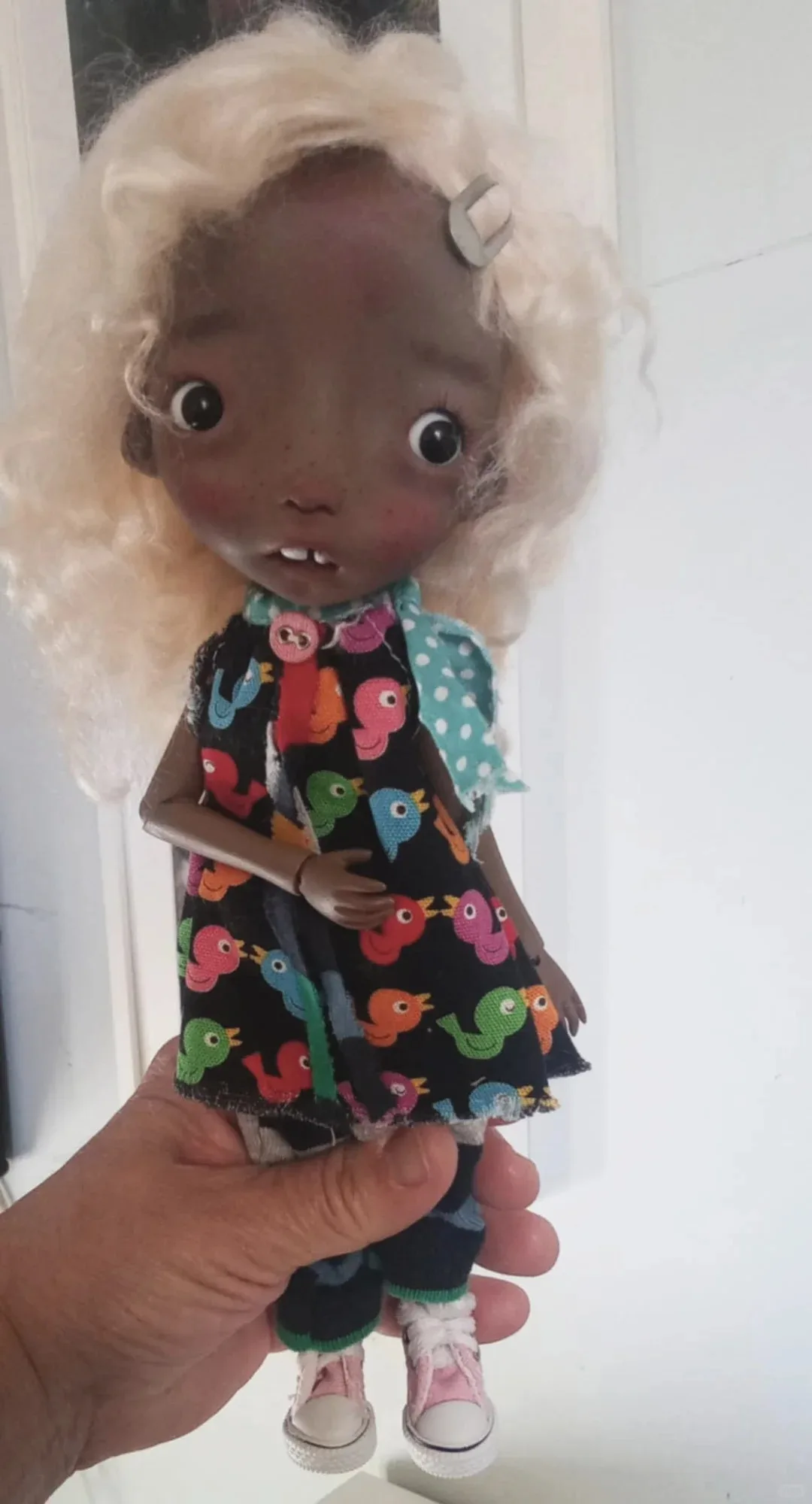 1/6 Scale BJD SD Doll with Buck Teeth Small Mental Retardation Ball Joint Resin Humanoid Gift - Spot Makeup Feature