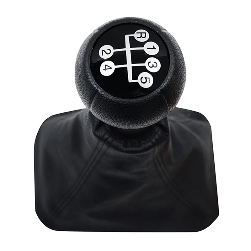 5 Speed Car Shift Knob Shift Ball Shifter Shift Head With Dust Jacket For Opel Vauxhall TIGRA TWINTOP 2004-2009 Parts