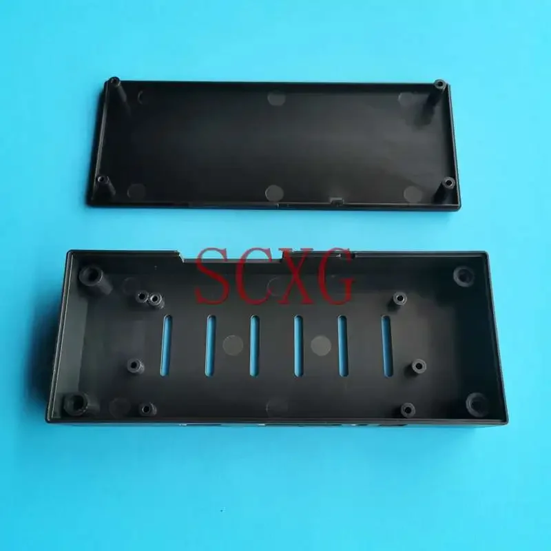 

58C For VGA HDMI-Compatible EDP Driver Control Circuit Board Black Plastic Protective Shell Box OR Transparent Acrylic Case Kit