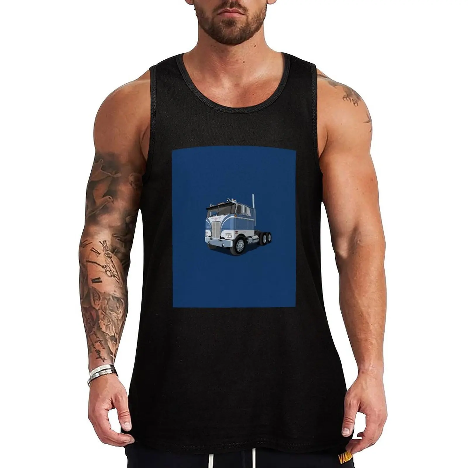 

Peterbilt 352 Cabover Truck Tank Top sports t-shirts for men man sexycostume gym t-shirts man gym clothes man