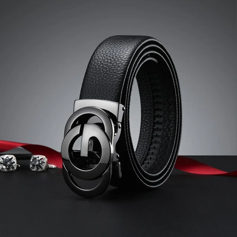 Unisex Belts For Women Men G Letter Buckle Belt, Men's Automatic Buckle Belt, Young People's Pants Belt