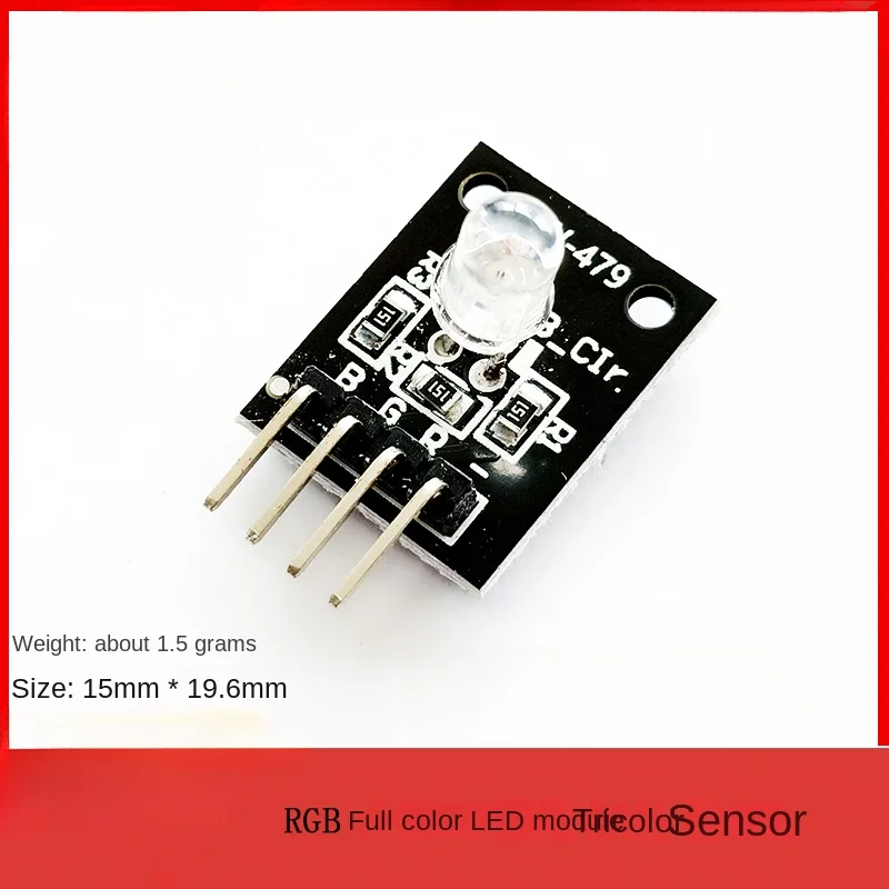 5PCS RGB module electronic full-color LED module tri color sensor