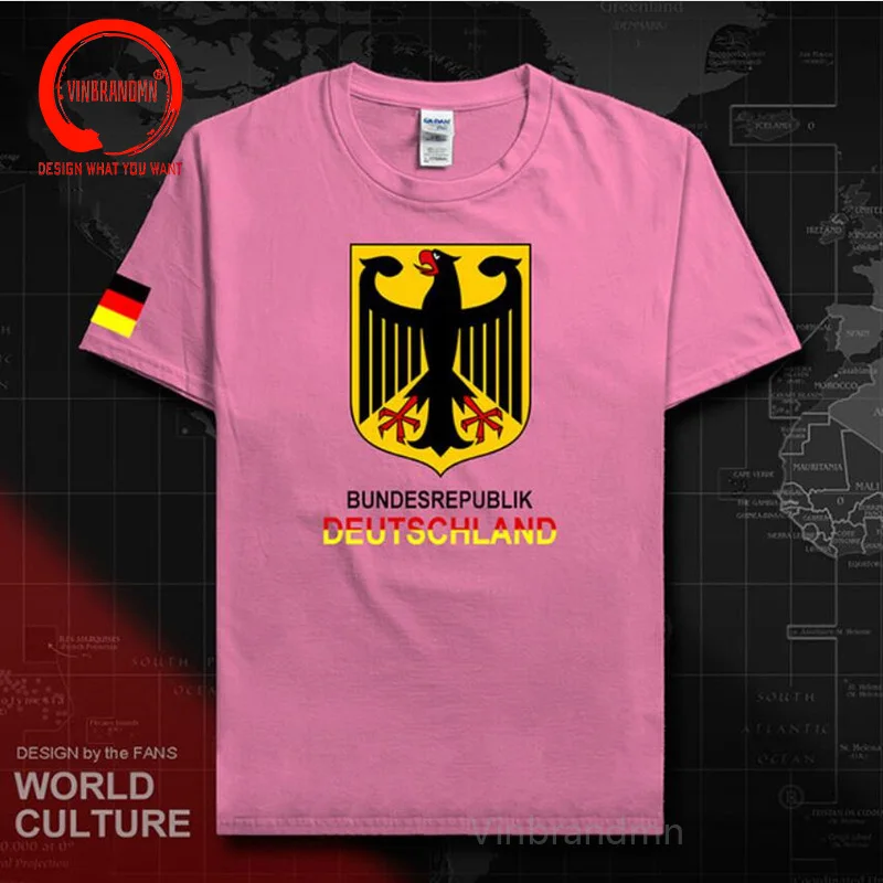 Germany Deutschland T shirt Man Jerseys 2022 T-shirt German Coat Of Arms Nation Team Tee Sporting Meeting Fans Fitness Tee Shirt