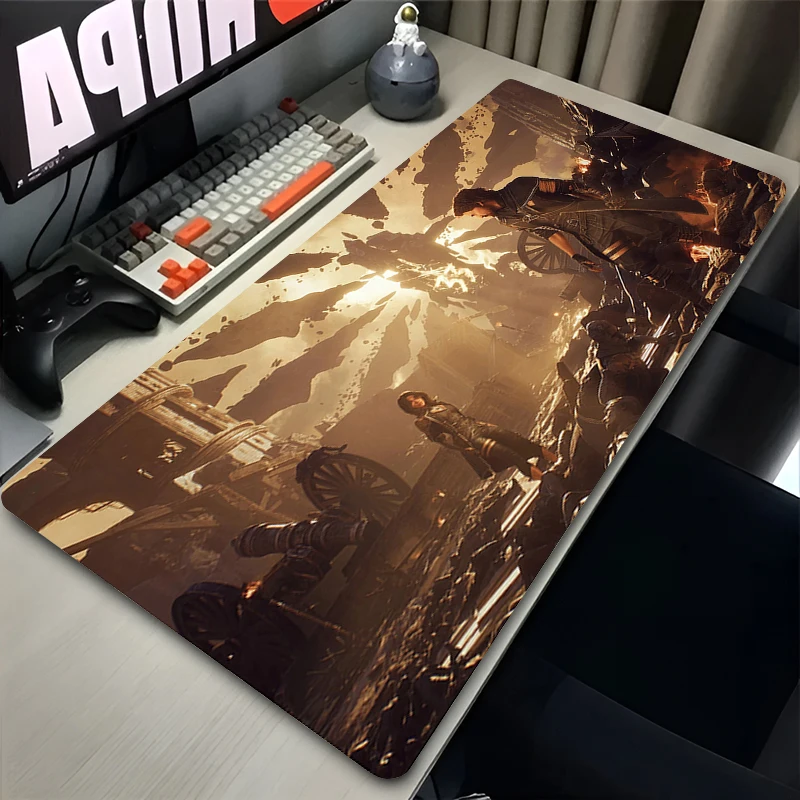 

Mouse Pad Computer Cool Anime Gamer Keyboard Pad Laptop Clair Obscur Expedition 33 Mousepad PC Gaming Accessories Desk Mouse Mat