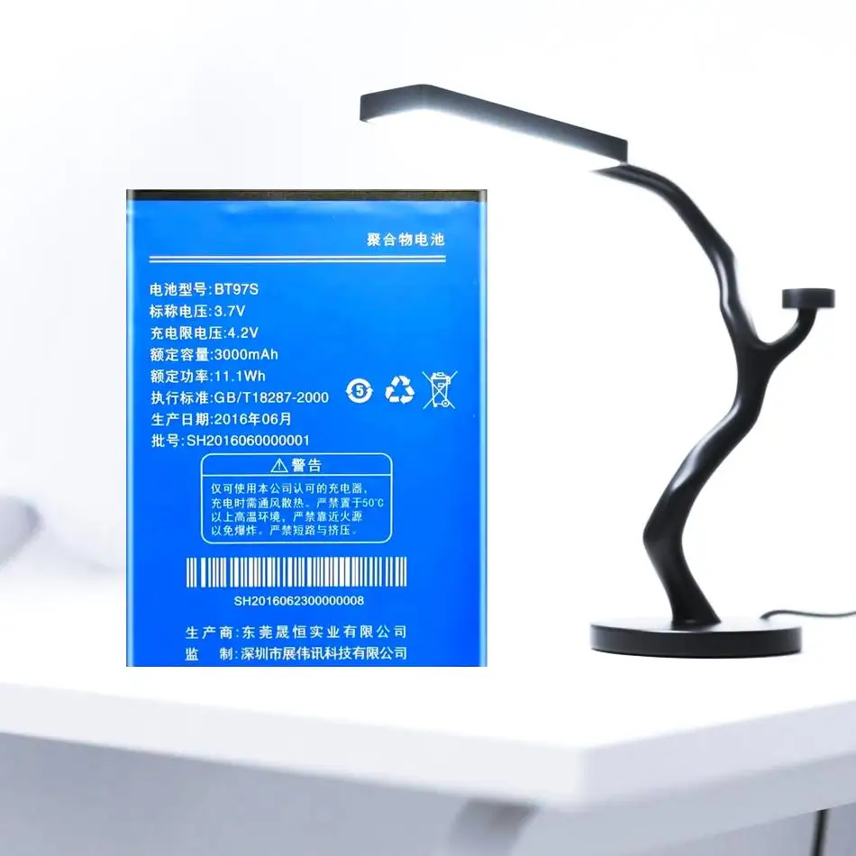 

Быстрая зарядка 3000 мАч для Zopo 990 ZP990 C7 2X BT97S, экологически чистый аккумулятор для мобильного телефона