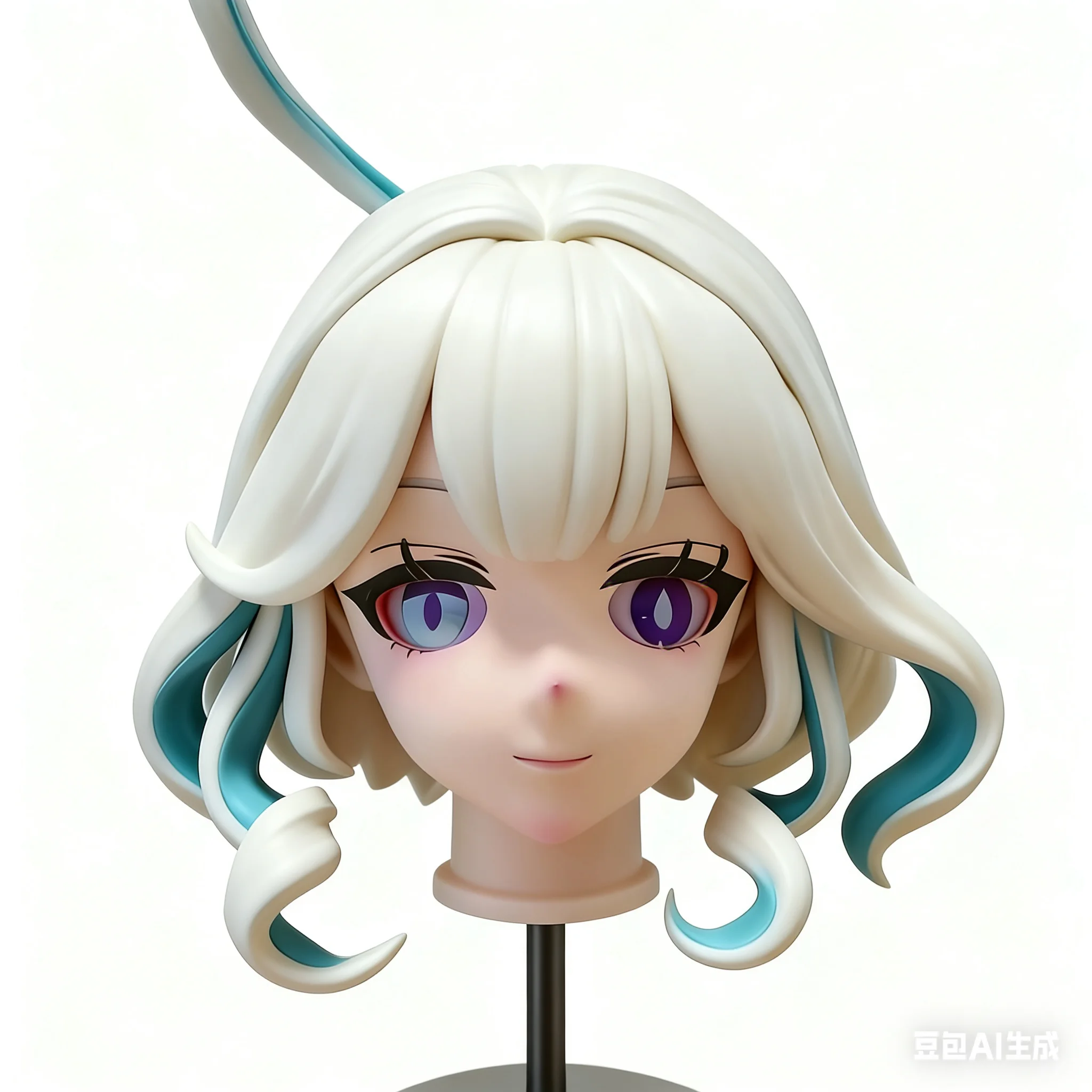 Head Shell Kigurumi Comic Exhibition Mask Head Cover Head Shell White Mold Shell 3D Printing cos Prop Petg Material
