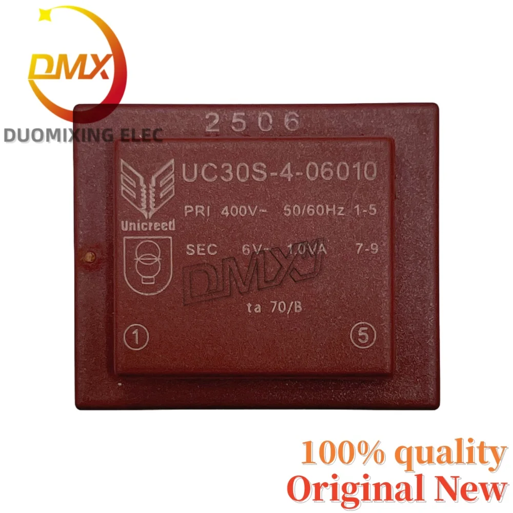 2PCS/LOT 100%Brand-new Transformer UC30S-4-06010 PRI 400V~50/60Hz SEC 6V~1.0VA Encapsulated transformer