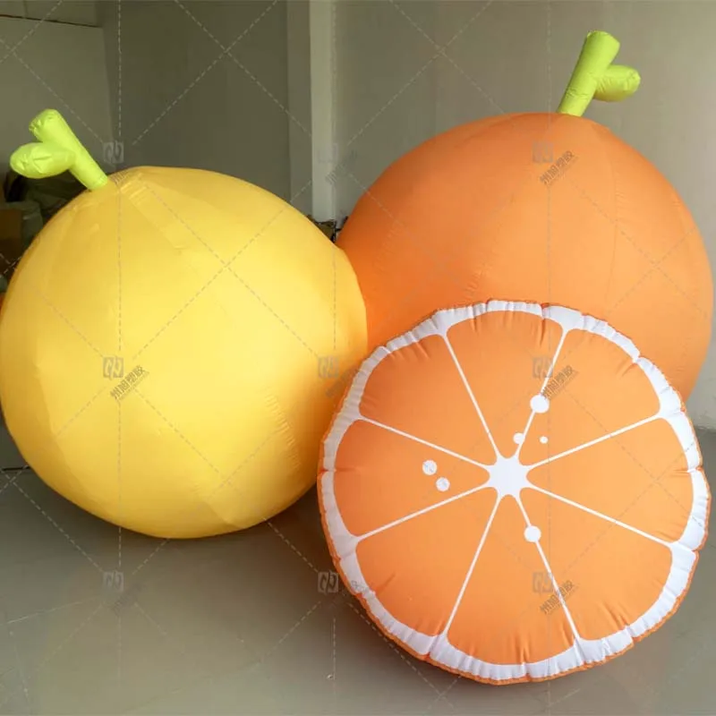 

Customized Inflatable Oranges,Combination Orange Models with Inflatable Devices,Outdoor Inflatable Decoration