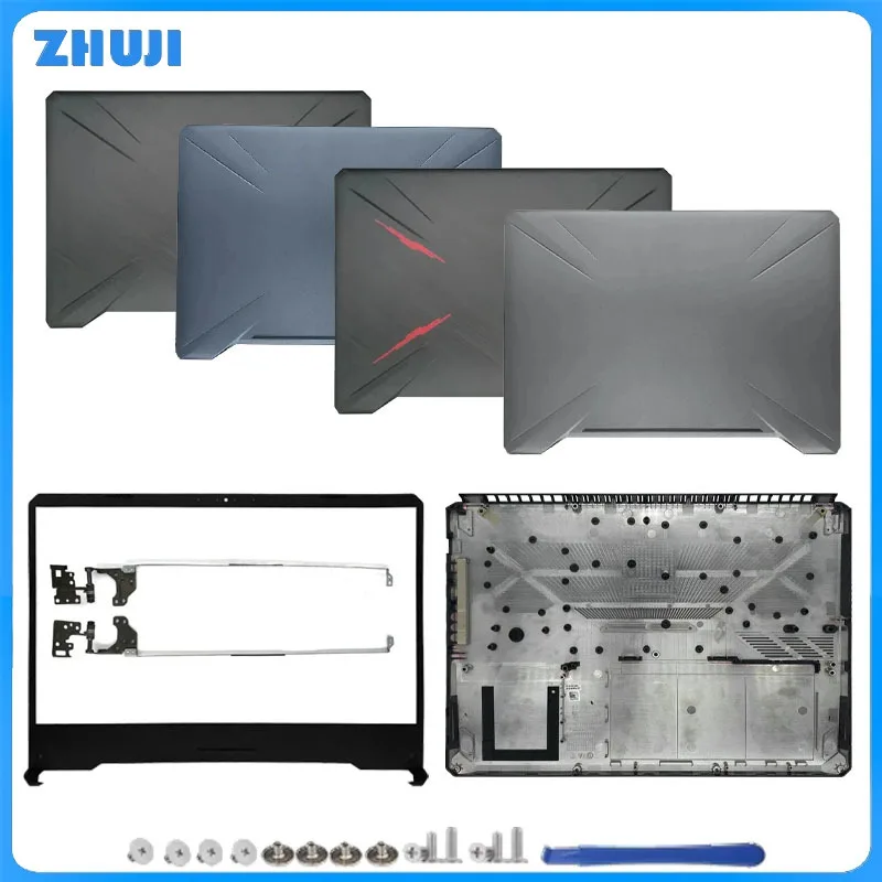

For TUF Gaming FX505 FX505G FX505GD FX505D FX86 FX86F FX95 New Laptop LCD Back Cover Front Bezel Bottom Cover Top Metal
