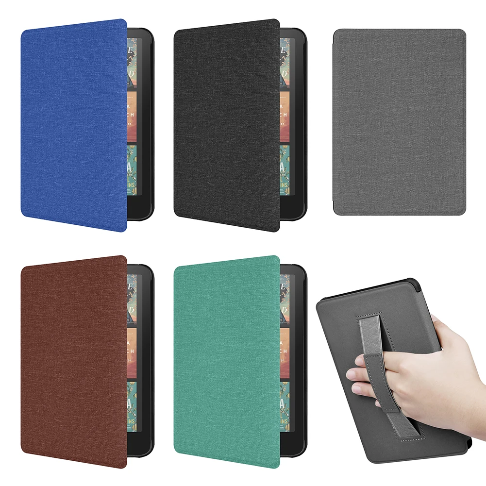 Case W/ Hand Strap Ebook Case Color Case for Kindle Paperwhite 12th Gen 2024 7inch for Kindle Colorsoft Signature Edition 7inch