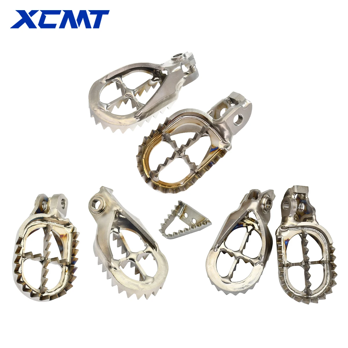 Per KTM EXC EXCF XC XCF SX SXF 65-530 Husqvarna GasGas 1998-2024 Accessori Moto In Lega di Titanio Pedana Piede Peg poggiapiedi