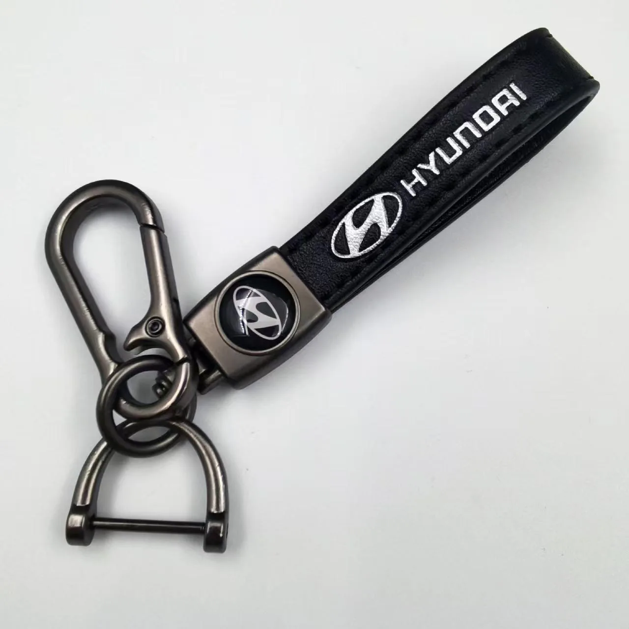 Estilo do carro chaveiro acessórios para hyundai tucson santa fe rena sonata elantra creta ix35 ix45 i10 i30 i40 acessório