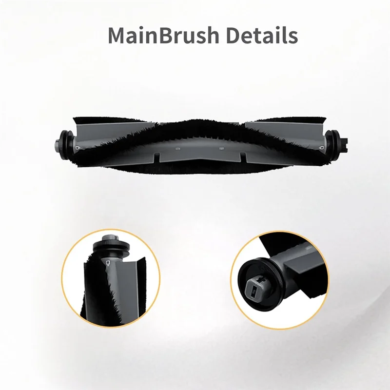 PER QUELLO-Per AIRROBO T20+ Accessori per aspirapolvere robot Spazzola laterale principale Filtro Hepa Accessori per sacchetti per la polvere in tessuto