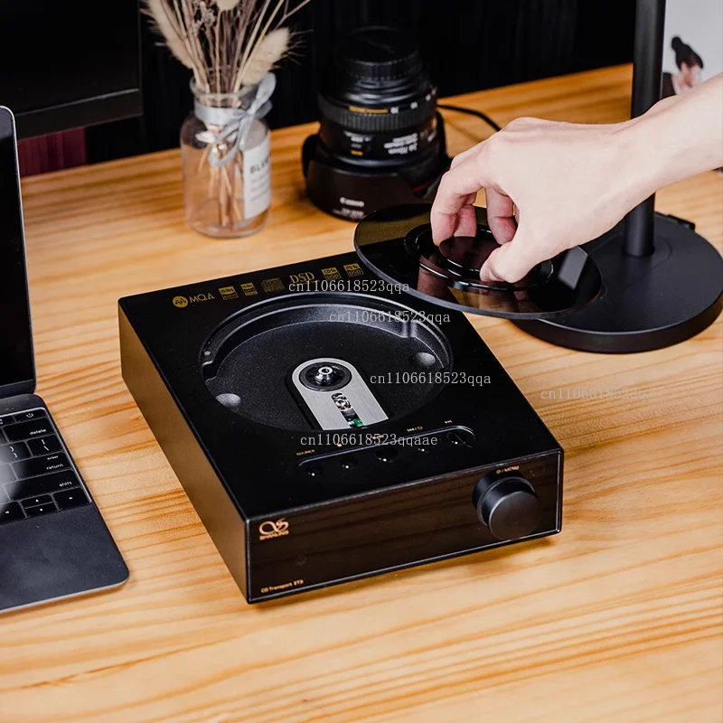 Desktop CD for Transport Digital Player with Bluetooth Input USB Audio Output for Lossless Music Playback 1 PC