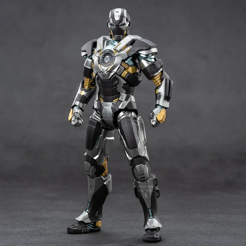 ZD Marvel Iron Man MK24 Mk22 Action Figure Model Toy Legends Avengers Collection Dolls Iron Man Joint Movement Boy Surprise Gift