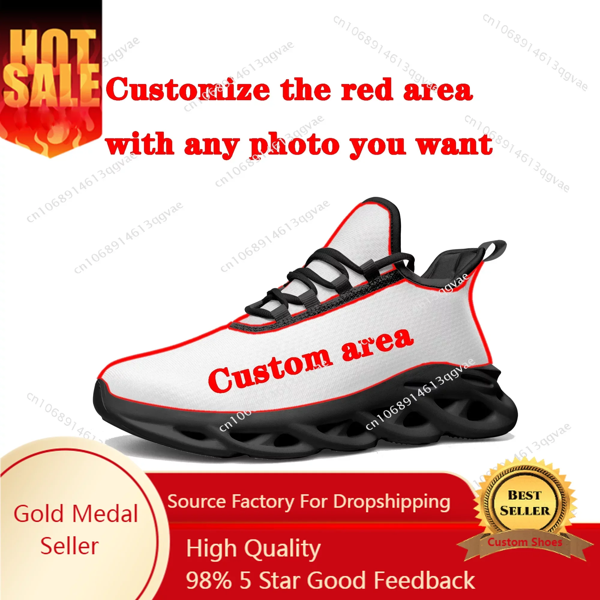 

Customize Pop Flats Sneakers Mens Womens Sports Running Shoes High Quality DIY Sneaker Lace Up Mesh Footwear Tailor-made Shoe