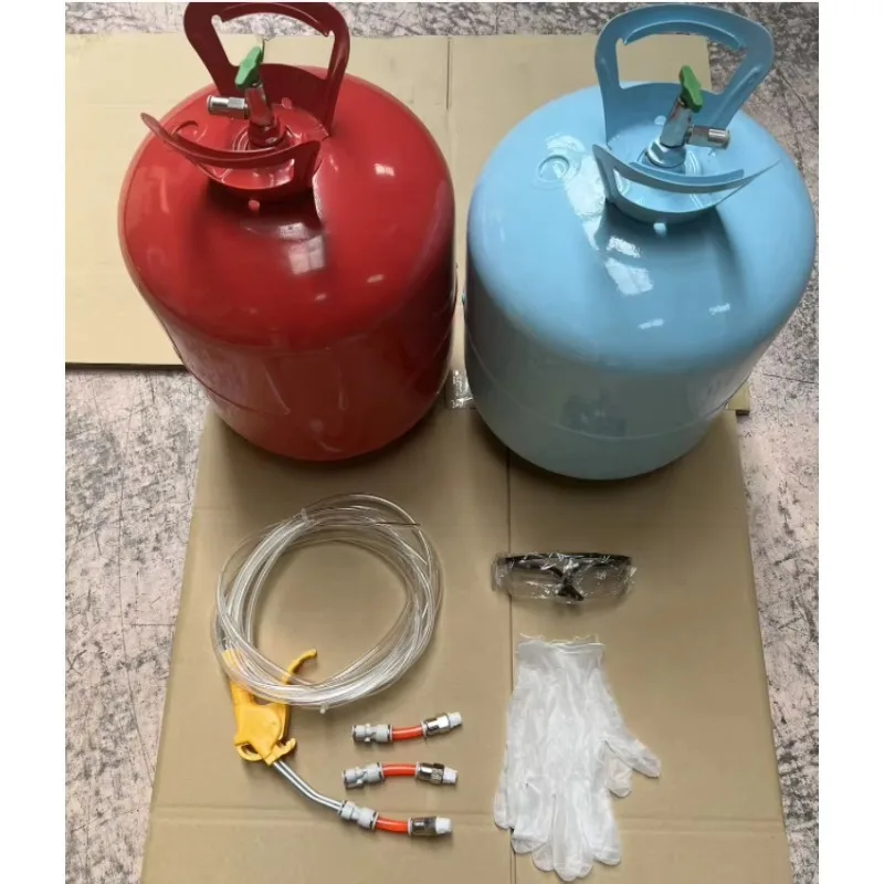 

YG 600ft 300ft Ratio 1:1 Two Component Closed Cell Open Cell Polyurethane Spray Foam Kit Portable Pressure Tank Insulation Kits