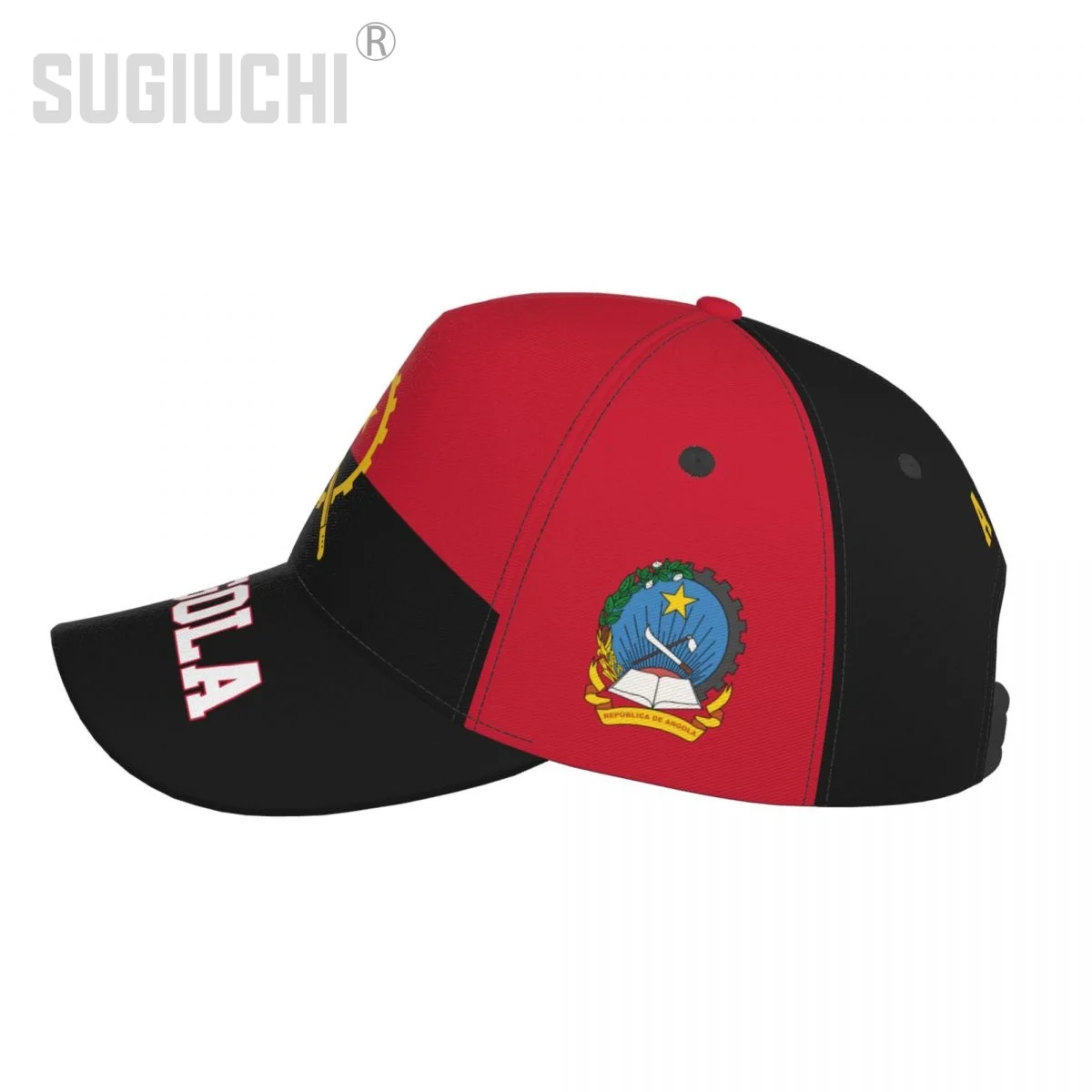 Unisex Angola Flag Angolan Adult Baseball Cap Patriotic Hat for Baseball Soccer Fans Men Women