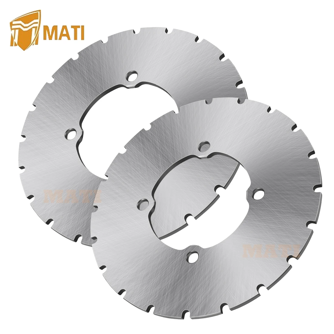 M MATI Front Brake Rotor Disc 2PCS for Polaris Trail Blazer 250 Scrambler 400 500 Trail Boss 325 Magnum 325 Xplorer 250 5211869