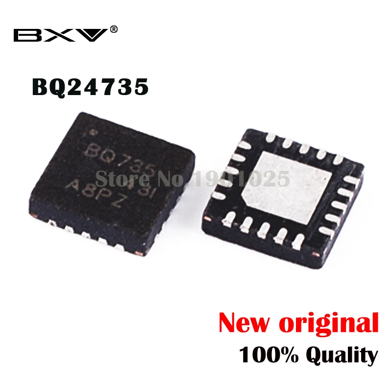 5pcs  BQ24735 BQ24728 BQ24707A BQ24736 BQ24745 QFN Chipset