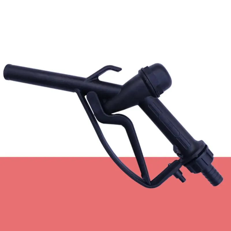 Plastic Manual Heavy Duty Fuel Nozzle Gun with Hook 25mm / 20mm 1