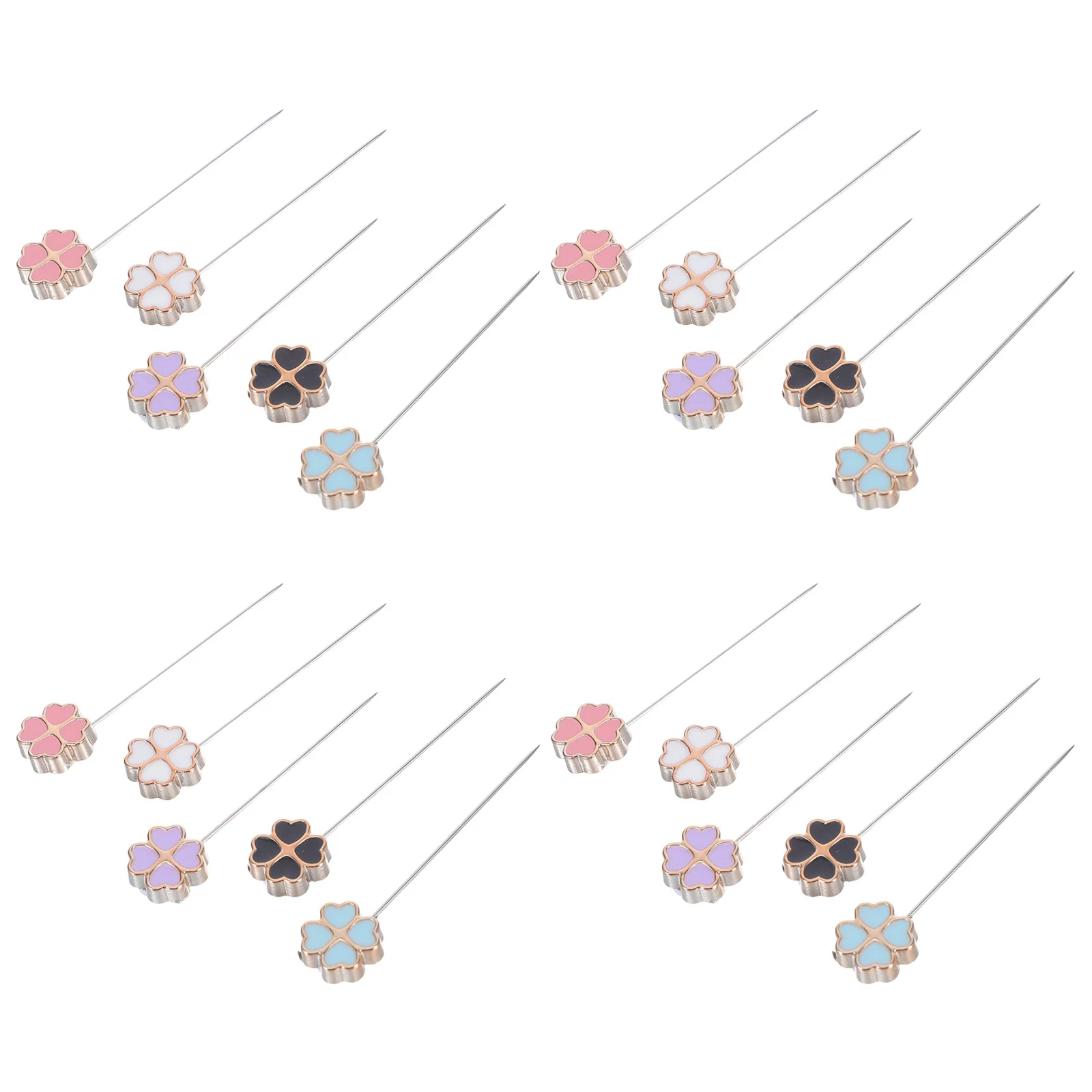 

20Pcs Elegant Hijab Pins Resin Material Secure Design Versatile Accessory Compact Portable Fashionable Accent Hijab Pin