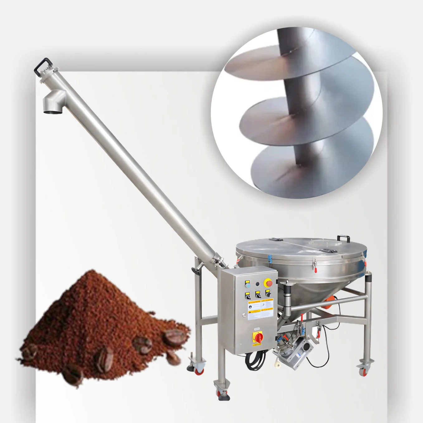 WeSeW OEM مخصص وحدة تغذية لولبية أوتوماتيكية بالكامل، ناقل لولبي مع عد المسمار