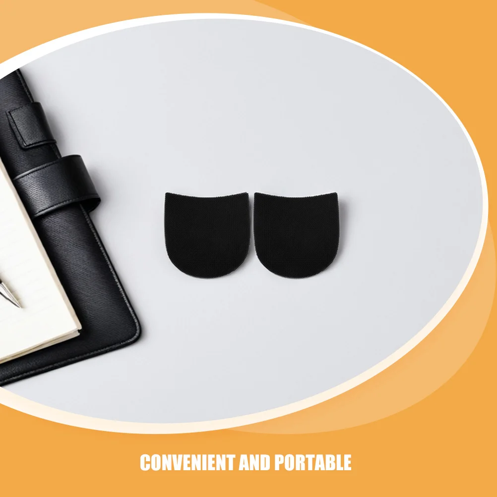 4 قطع من وسادات إصلاح نعل الحذاء، واقيات الكعب المطاطية المضادة للانزلاق، بديلة لأحذية الكعب العالي، أحذية رياضية نصف نعل